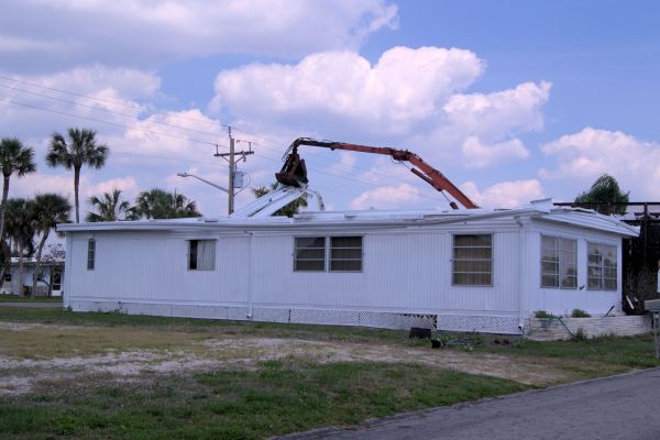 Mobile Home Demolition in Terre Haute