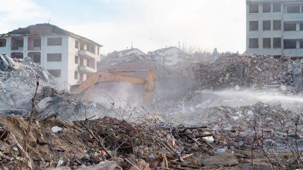 Apartment Demolition in Terre Haute