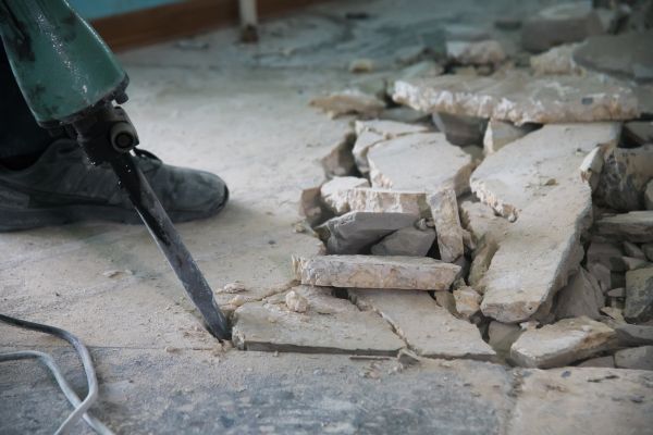 Concrete Porch Removal in Terre Haute
