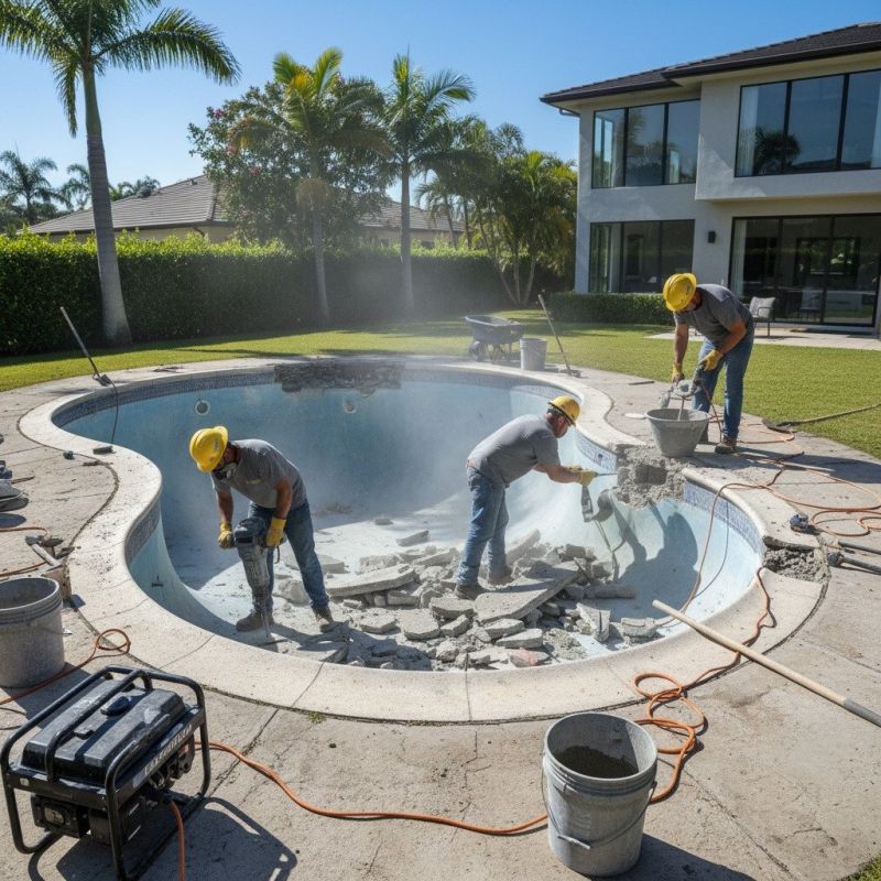 Concrete Pool Demolition